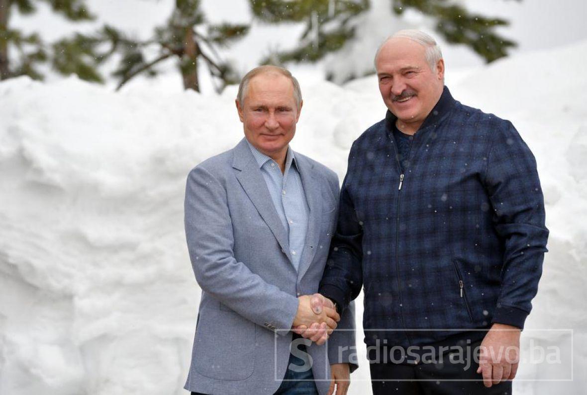 Lukašenko i Putin - undefined